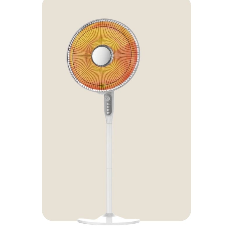 תנור מקרן חום מתכוונן עמוד.